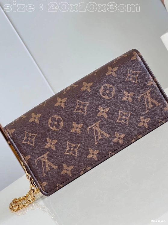 Cheap Wallet LOUIS Chain VUITTON Lily On 0729